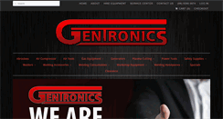 Desktop Screenshot of gentronics.com.au